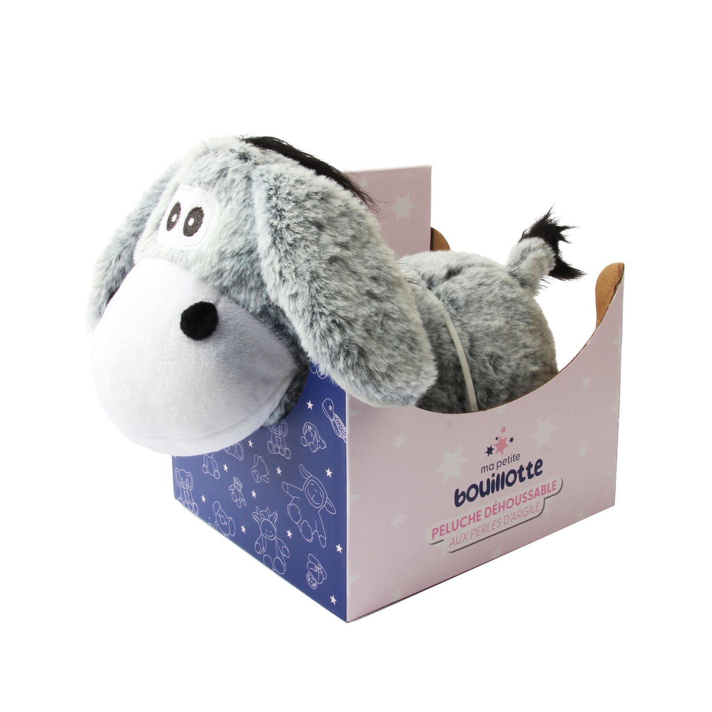 Bouillotte Peluche Âne