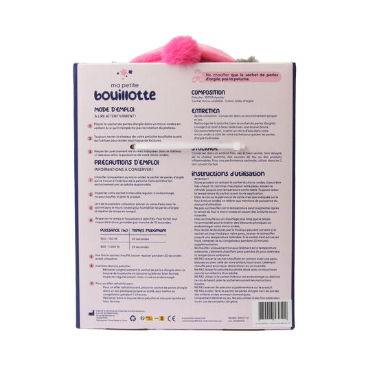 Plush Beaver Hat Hot Water Bottle