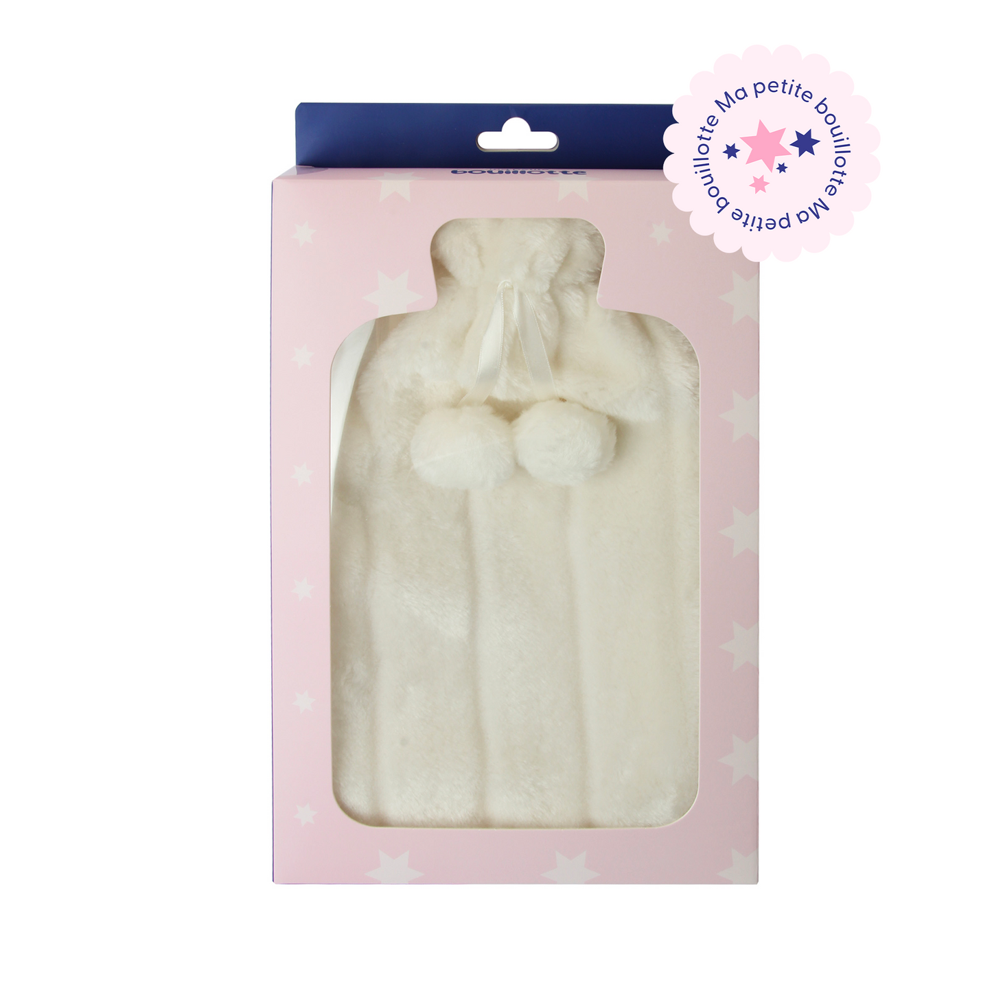 White polar hot water bottle