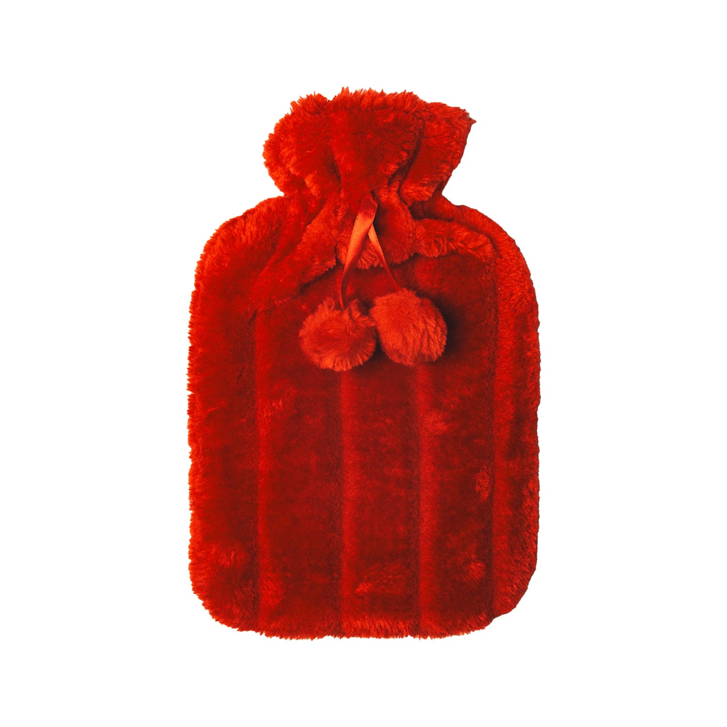 Bouillotte polaire rouge