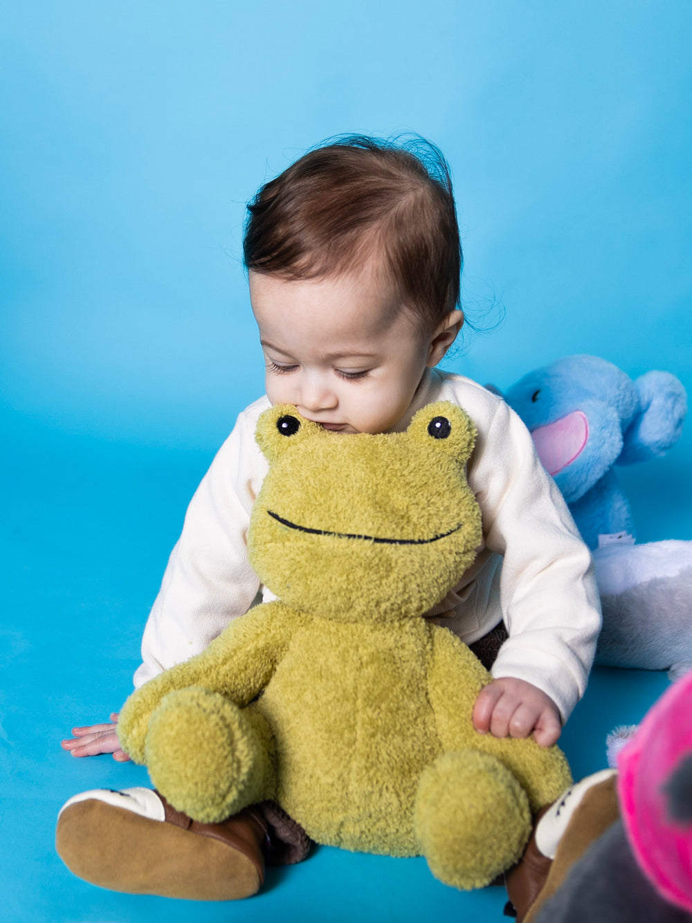 Bouillotte Peluche Grenouille