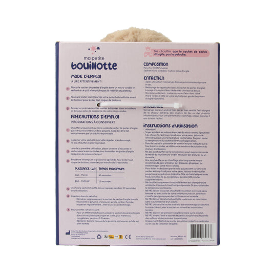 Bouillotte Peluche Paresseux