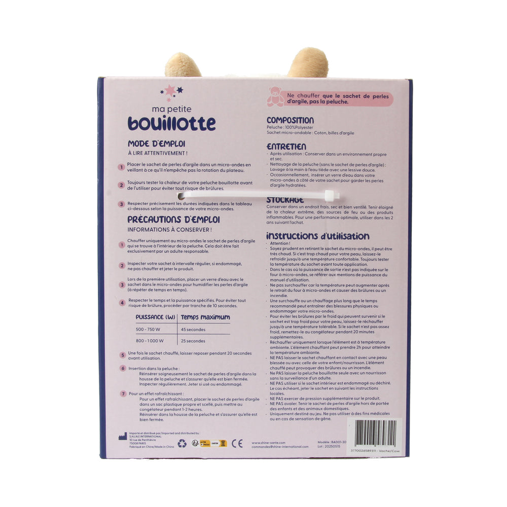 Cow Plush Hot Water Bottle