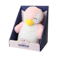 Pink Penguin Plush Hot Water Bottle