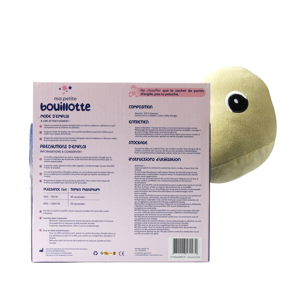 Turtle Plush Hot Water Bottle