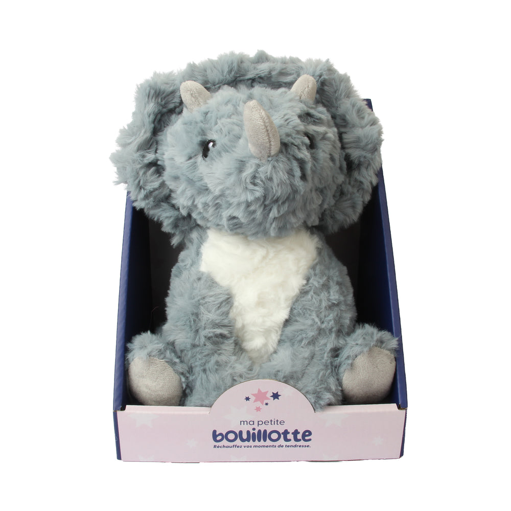 Triceratops Plush Hot Water Bottle