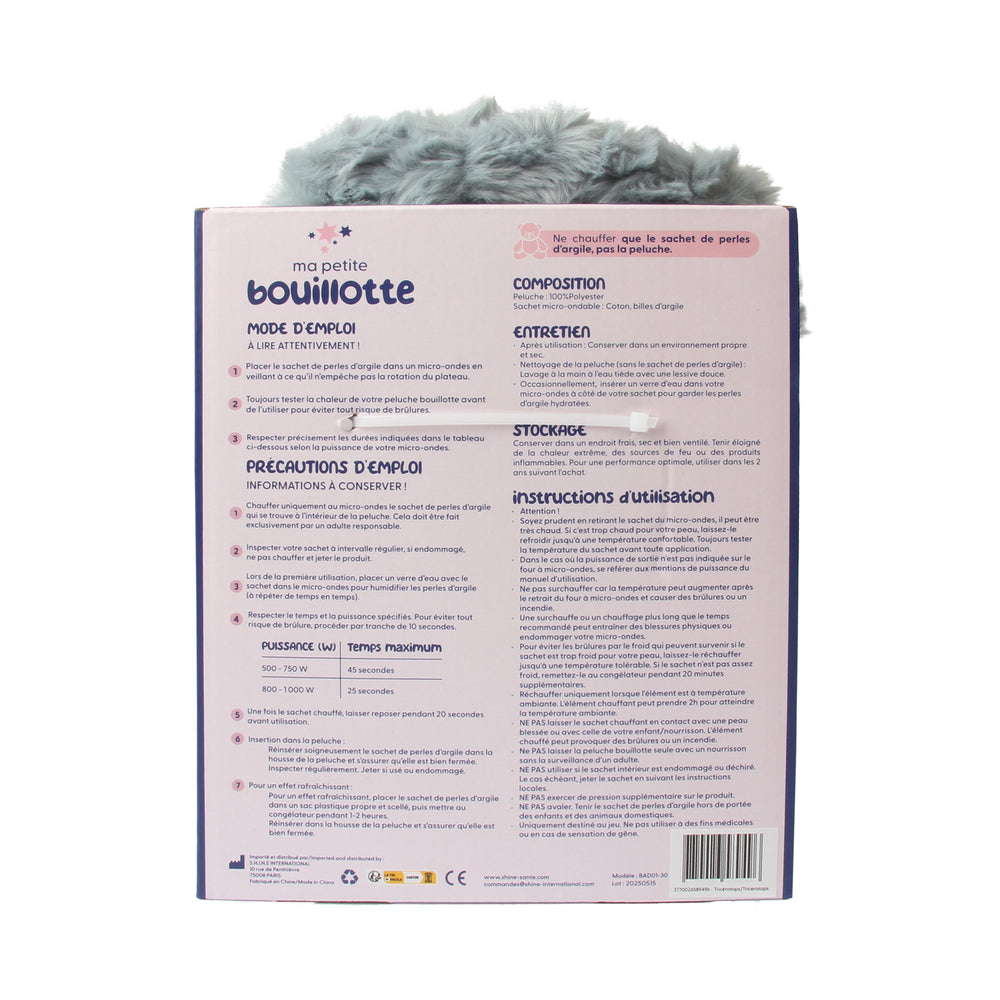 Triceratops Plush Hot Water Bottle