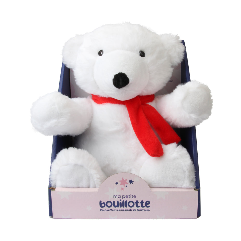 Polar Bear Plush Hot Water Bottle
