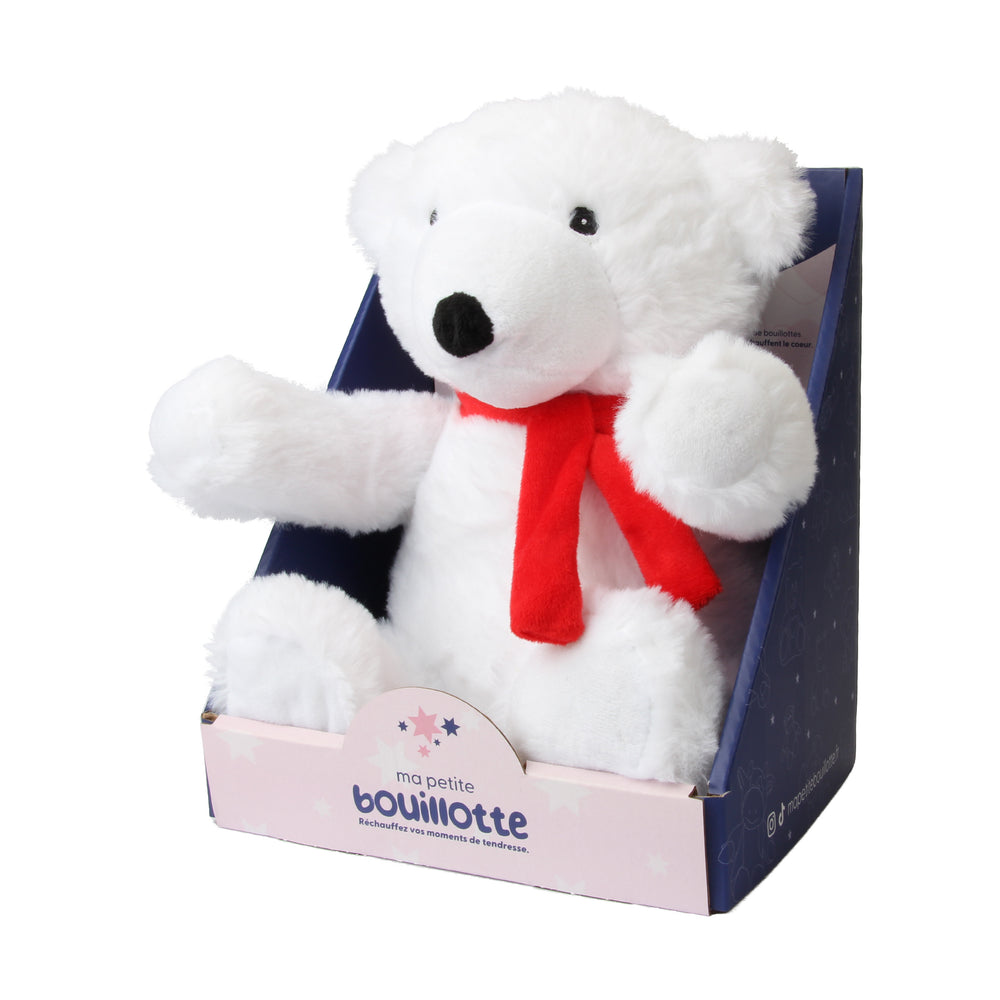 Polar Bear Plush Hot Water Bottle