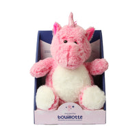 Bouillotte Peluche Licorne Rose