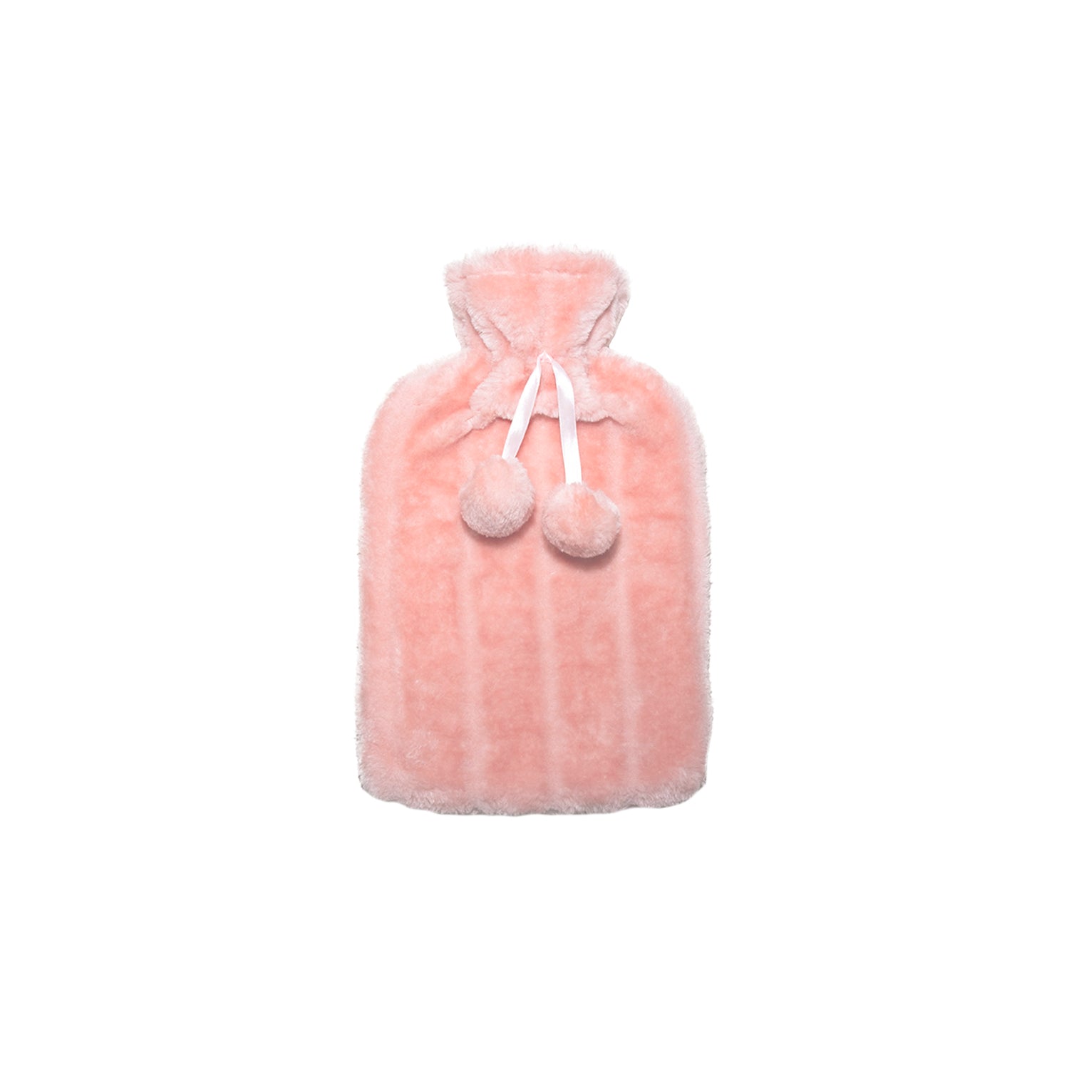 Bouillotte à eau polaire rose