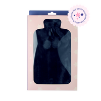 Blue polar hot water bottle