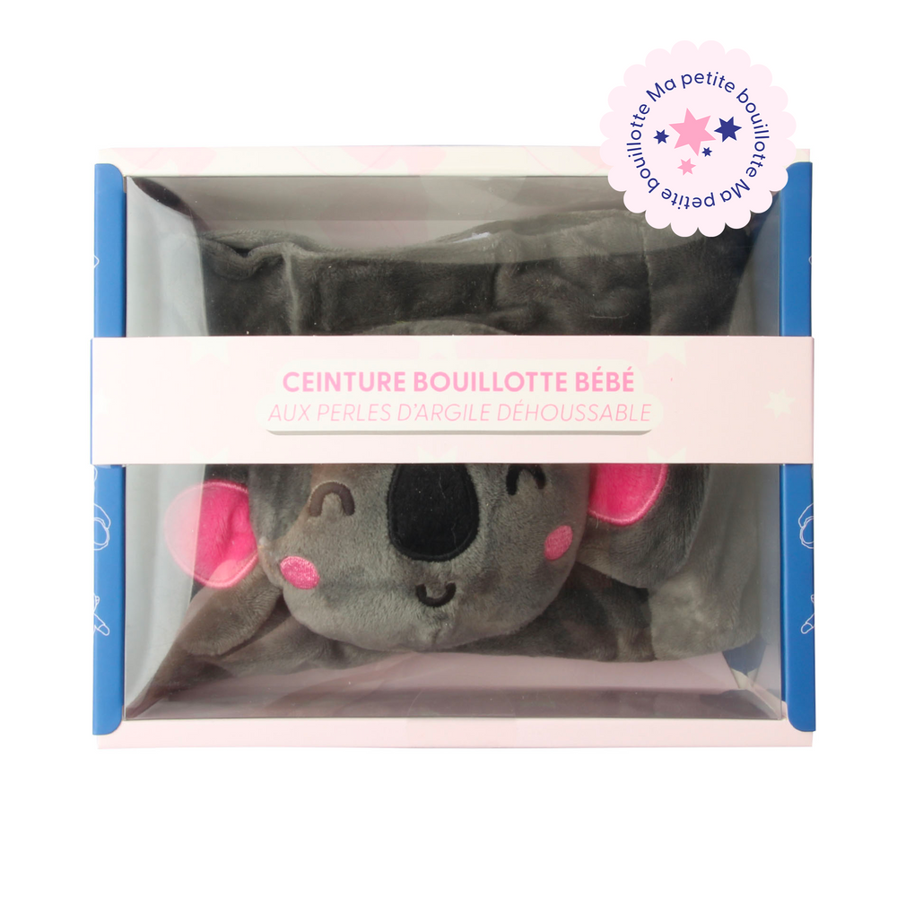 Baby koala hot water bottle belt