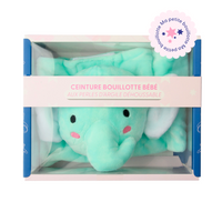 Baby elephant hot water bottle belt