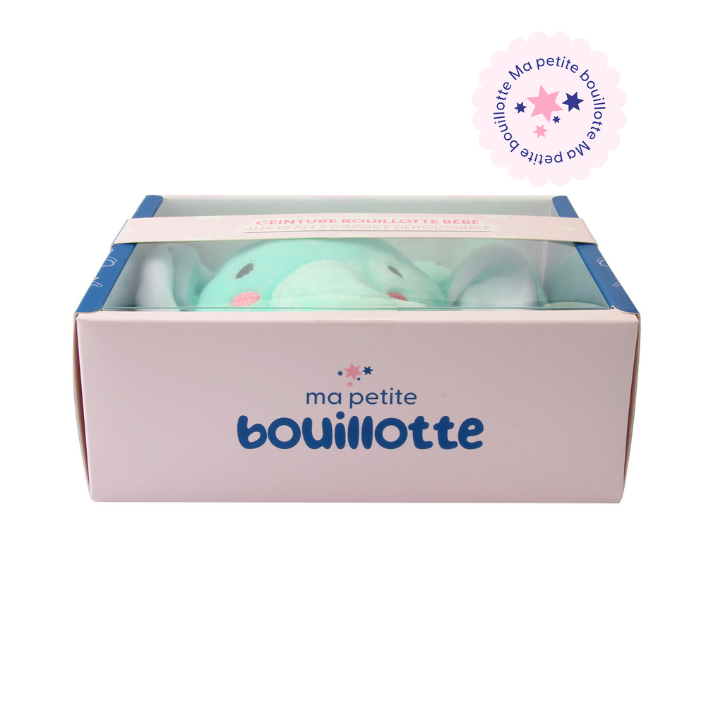 Baby elephant hot water bottle belt